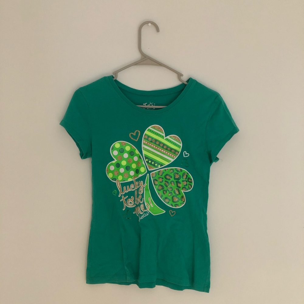 Justice Green T-shirt